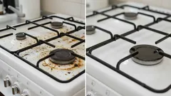 Ocaktaki yağ lekeleri 10 dakikada nasıl çıkarılır?